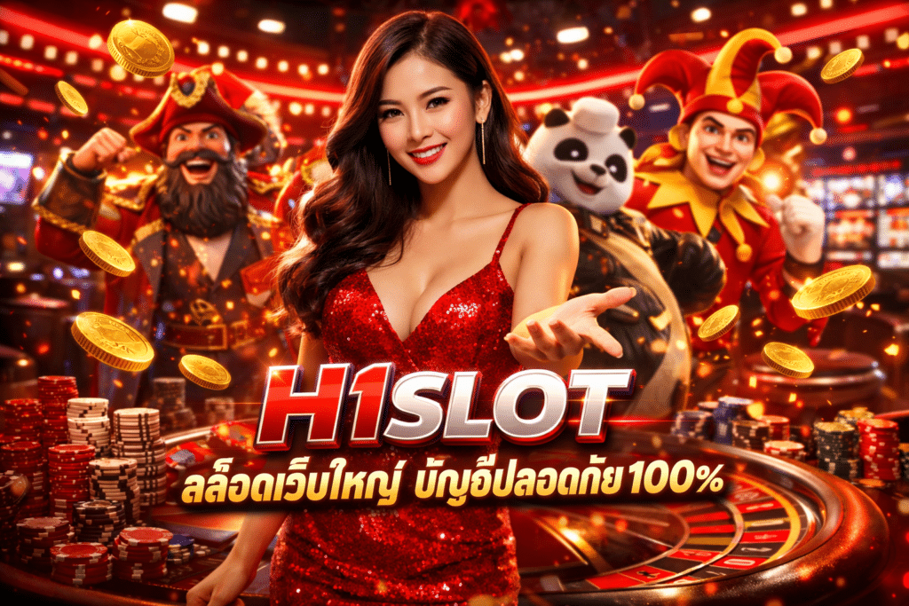 H1SLOT สล็อตเว็บใหญ่ บัญชีปลอดภัย 100% มั่นใจได้