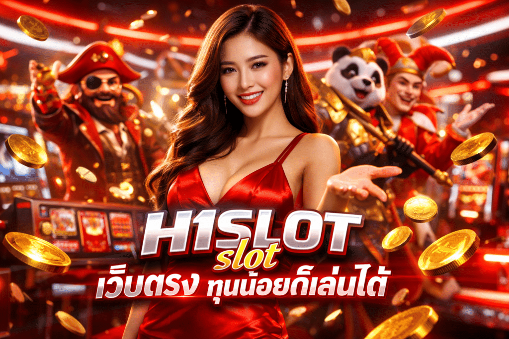 H1SLOT slot เว็บตรง ทุนน้อยก็เล่นได้ เพราะไม่มีขั้นต่ำ